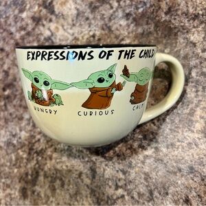 Star Wars Expressions of the Child Mug - Green and Cream